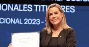 La Nación / Liza­rella Valiente: “Voy a seguir con todo lo que me comprometí durante la campaña”