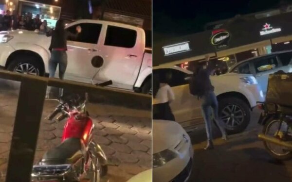 PJC: Despechada habría intentado destrozar la camioneta de su ex