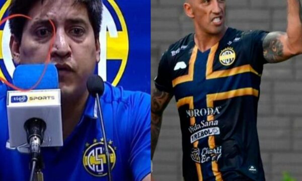 ¿Lucas barrios se moqueteó con su DT en el vestuario?