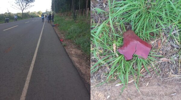HALLAN CUERPO DESMEMBRADO Y SOSPECHAN DE ACCIDENTE VIAL EN SAN PEDRO DEL PARANÁ