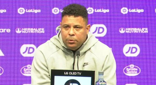 Ronaldo Nazario seguirá al frente del descendido Valladolid
