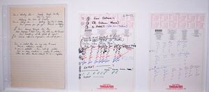 Se descubren manuscritos inéditos de Freddie Mércury