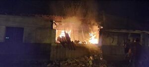 CANTINA DEL COLEGIO SOLDADO PARAGUAYO SE INCENDIÓ DURANTE LA MADRUGADA DEL SÁBADO - La Voz del Norte