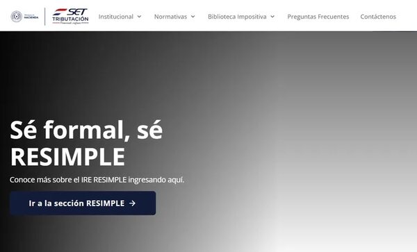 SET lanza nueva página web actualizada y “enfocada a la formalización” - Nacionales - ABC Color