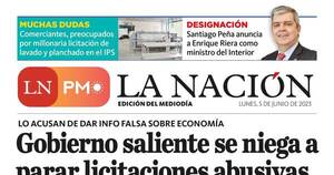 La Nación / LN PM: edición mediodía del 5 de junio