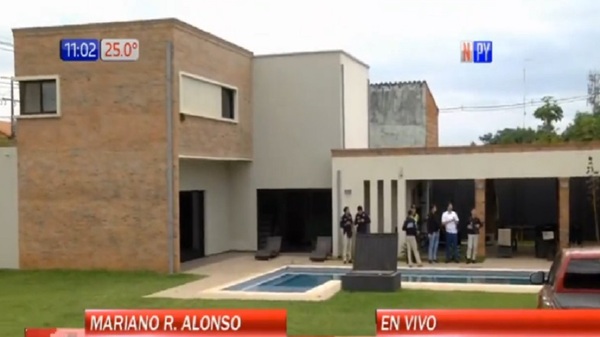 Allanamiento en mansión de MRA en busca de sicarios - Noticias Paraguay