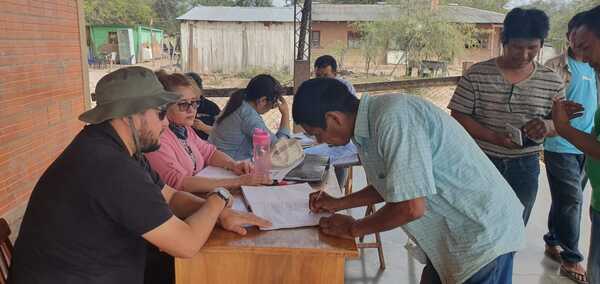 Coordinan trabajos para la construcción de viviendas a familias indígenas de Mariscal Estigarribia