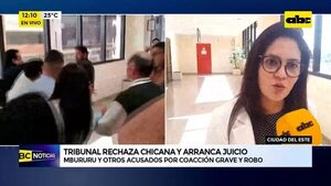 Video: Tribunal rechaza chicana y arranca juicio - ABC Noticias - ABC Color