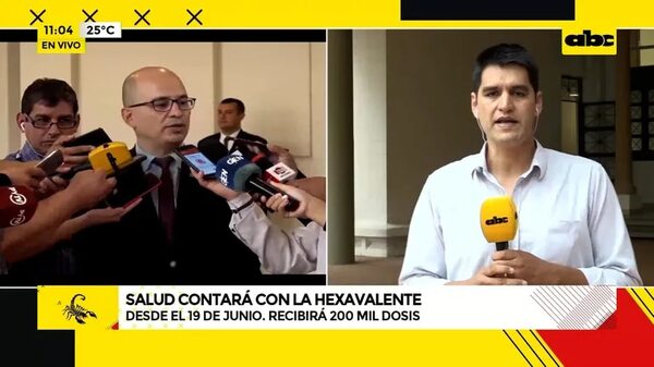 Incorporarán vacuna hexavalente a esquema público de vacunación en infancia - A La Gran 7-30 - ABC Color