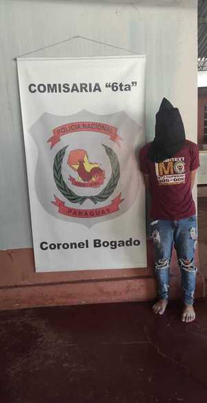 Dos aprehendidos por sup. hurtar una heladera en Cnel. Bogado