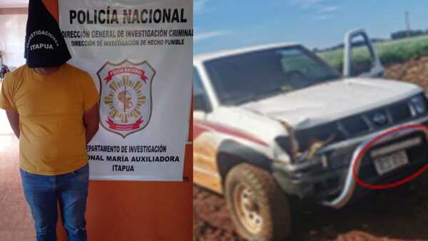 Aprehenden a conductor que habría atropellado a dos hombres en Tomás Romero Pereira