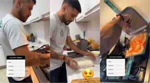 [VIDEO] Bruno Valdez muestra sus dotes de chef: ¡Atendé su experimento en la cocina!