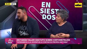 Video: Dictarán taller gratuito sobre cortometrajes - Ensiestados - ABC Color