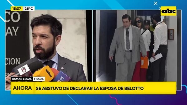 Video: La esposa del Cnel. Belotto se abstuvo de declarar - Ensiestados - ABC Color