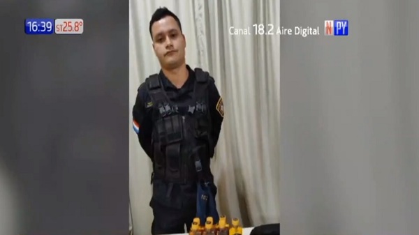 Detienen a policía por intentar meter petacas de caña al Buen Pastor - Noticias Paraguay
