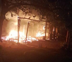 Yby Ya’u: Queman viviendas e hieren a menor con machete