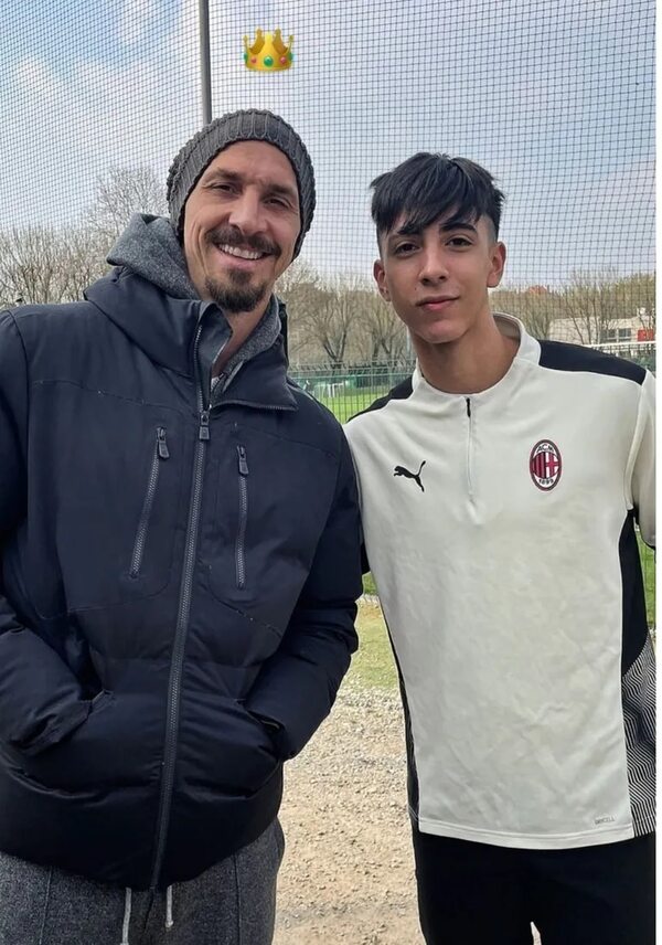 Hugo Cuenca se sumó a la despedida de Zlatan Ibrahimovic - Fútbol Internacional - ABC Color