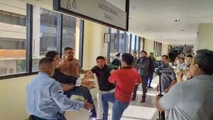 Mbururu generó fuertes incidentes en su juicio oral