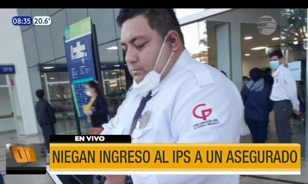 Niegan ingreso al IPS Ingavi a un aportante | Telefuturo