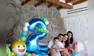 El íntimo festejo de “mini Almirón” en Grecia