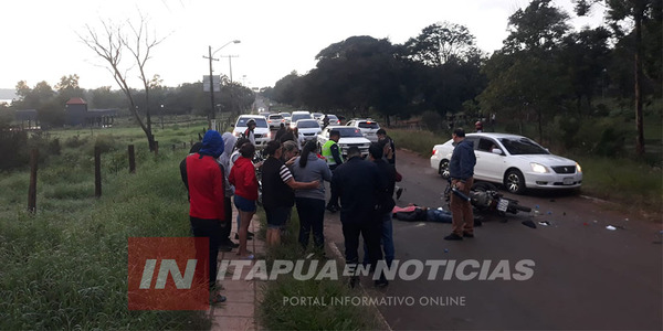 BOMBEROS FUERON CRITICADOS POR TARDANZA EN ACCIDENTE FATAL PERO NADIE LES AVISÓ - Itapúa Noticias