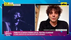Video: Tributo único a Soda Stereo en el Teatro Guaraní - Ensiestados - ABC Color