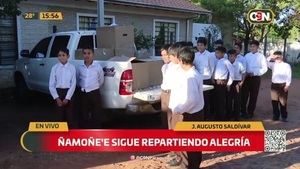 Seguimos repartiendo alegría con nuestra campaña Ñamoñe'ẽ - C9N