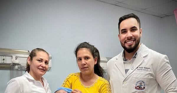 La Nación / Dan de alta a Alexander, el bebé operado de atresia de esófago en el IPS de CDE