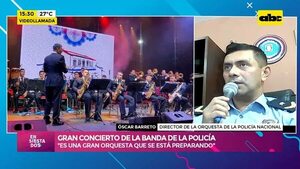 Video: Gran concierto de la Banda de la Policía - Ensiestados - ABC Color