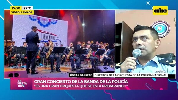 Video: Gran concierto de la Banda de la Policía - Ensiestados - ABC Color