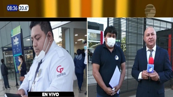 En IPS Ingavi niegan entrada a asegurado por usar remera de Telefuturo - Noticias Paraguay