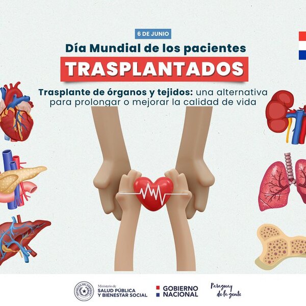 Hoy se conmemora el “Día Mundial de los Pacientes Trasplantados”