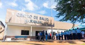 La Nación / Amplían centro de Salud en Naranjal