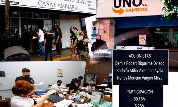 Tras ser intervenida por casos de narcolavado, Uniexpress S.A. pasó a denominarse Uno Cambios – Diario TNPRESS
