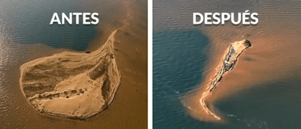 ASÍ SE VEN HOY LAS FAMOSAS DUNAS DE SAN COSME Y DAMIÁN; ¿PODRÍAN LLEGAR A DESAPARECER?