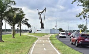 Cerrarán avenida Costanera por inauguración de “El arpa paraguaya” - Nacionales - ABC Color