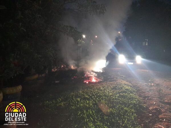 Policía municipal denuncia tentativa de homicidio durante intervención por quema de basura