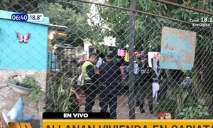 Allanamientos simultáneos en ''barrio Chespi'' de Capiatá | Telefuturo