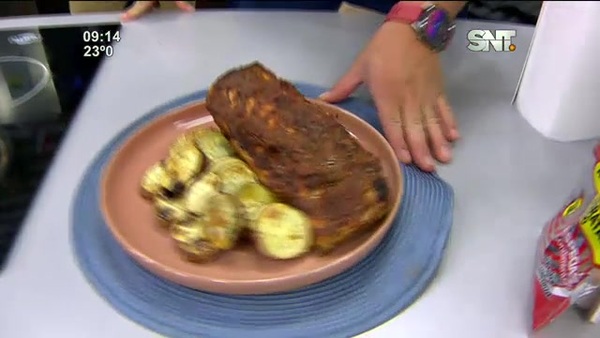 Bloque Cocina de la Mañana de Cada Día: ''Costilla de cerdp a la BBQ con Arcoiris'' - SNT