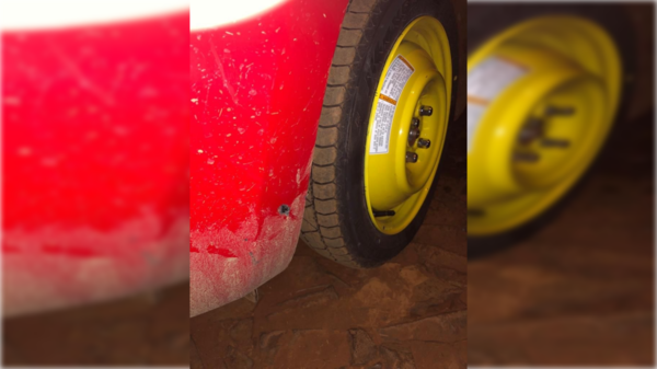 Encapuchado disparó contra vehículo y conductor se salvó de milagro