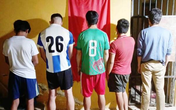 Operativo arroja 5 aprehendidos en Cañada •