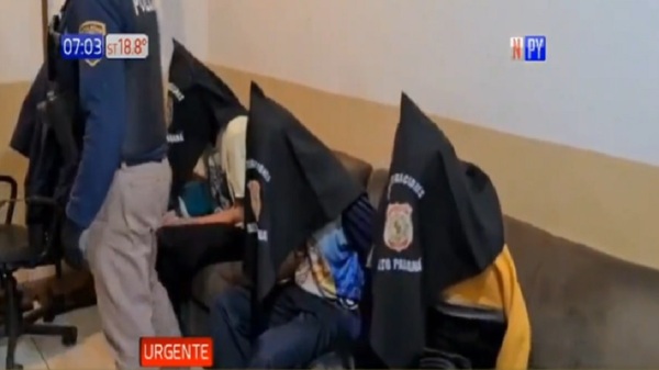 Pdte. Franco: Caen tres presuntos delincuentes - Noticias Paraguay