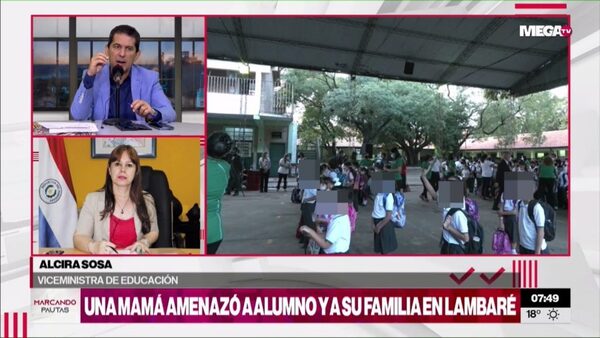 ¿Acaso estamos todos locos?: Una mamá amenazó de muerte al compañerito de su hijo, en una escuela de Lambaré - Radio Imperio