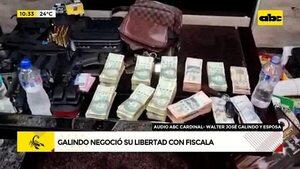Video: Walter José Galindo negoció su libertad con fiscala - ABC Noticias - ABC Color