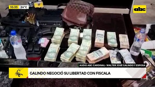 Video: Walter José Galindo negoció su libertad con fiscala - ABC Noticias - ABC Color