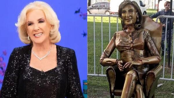 Diario HOY | Polémica por la estatua de Mirtha Legrand: "No me gustó", dijo la diva de los almuerzos