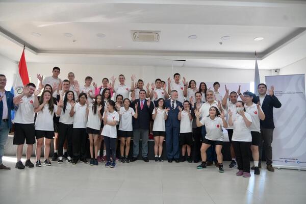 Despidieron a delegación paraguaya que irá al Mundial de Olimpiadas especiales - .::Agencia IP::.