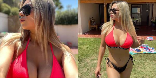 [GALERÍA] ¡Dionoguarde! Exdoña de pelotero mostró toda su pechochidad