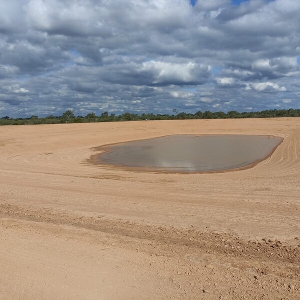 Avanza obra de Sistema de Macrocaptación de agua de lluvia en Comunidad Indígena de Laguna Negra