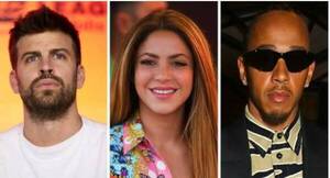 [VIDEO] Piqué reaccionó al supuesto romance de Shakira y Lewis Hamilton